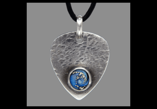 guitar ash bead cremation jewelry