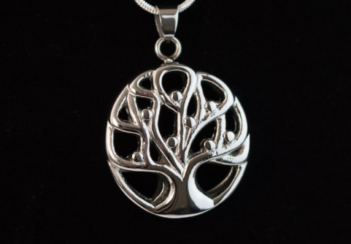 Stainless Steel Family Tree Necklace - Image 2