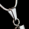 Stainless Steel Cylinder Cremation Necklace - Image 5