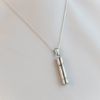 Stainless Steel Cylinder Cremation Necklace - Image 7