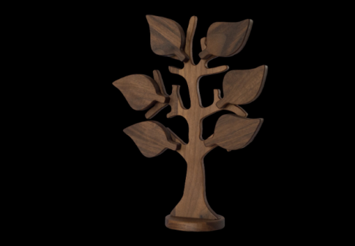 Mahogany Family Tree Urn